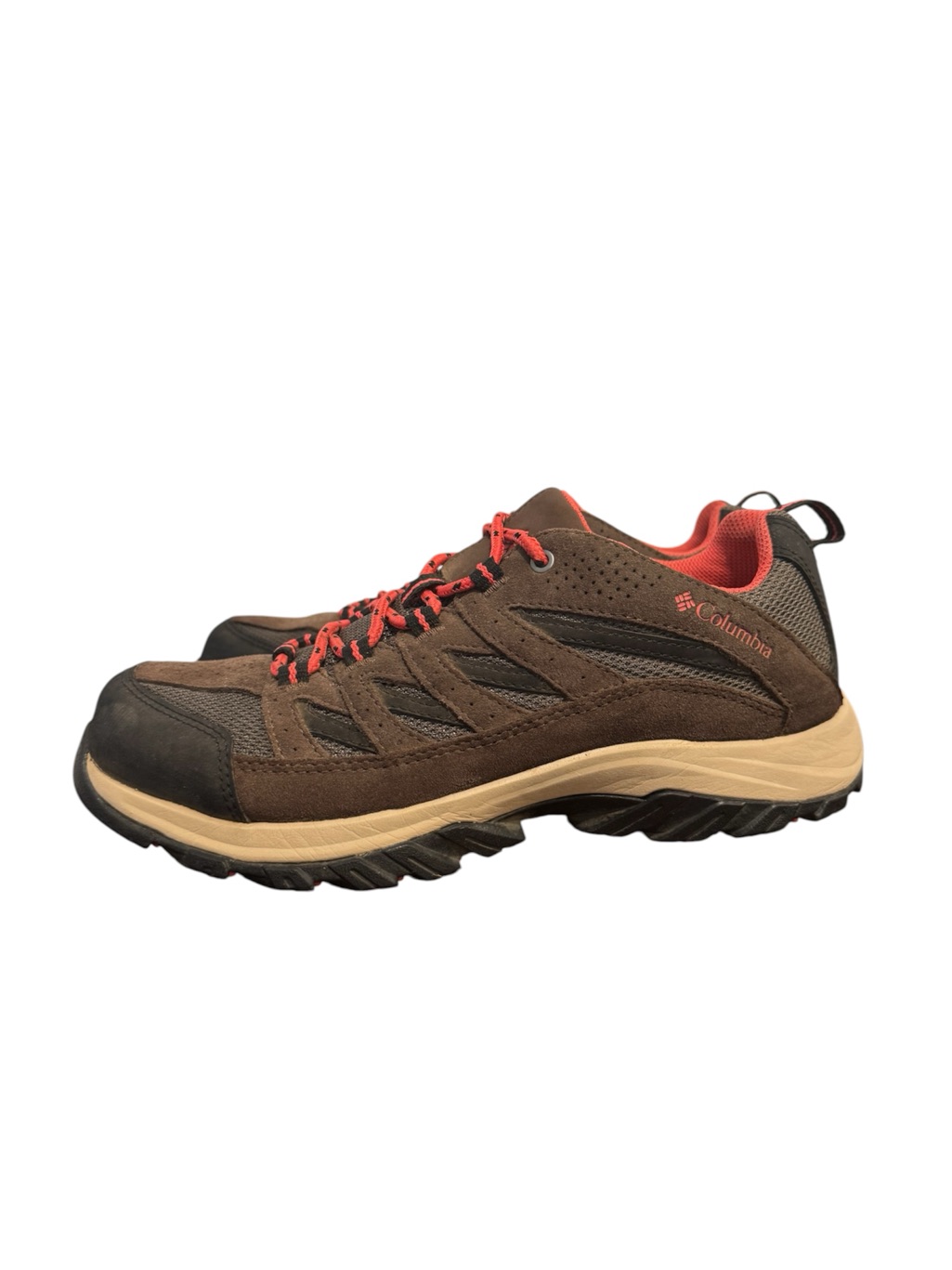 Columbia Womens Crestwood Hiking Shoe Brown Size 9 Camping Outdoor